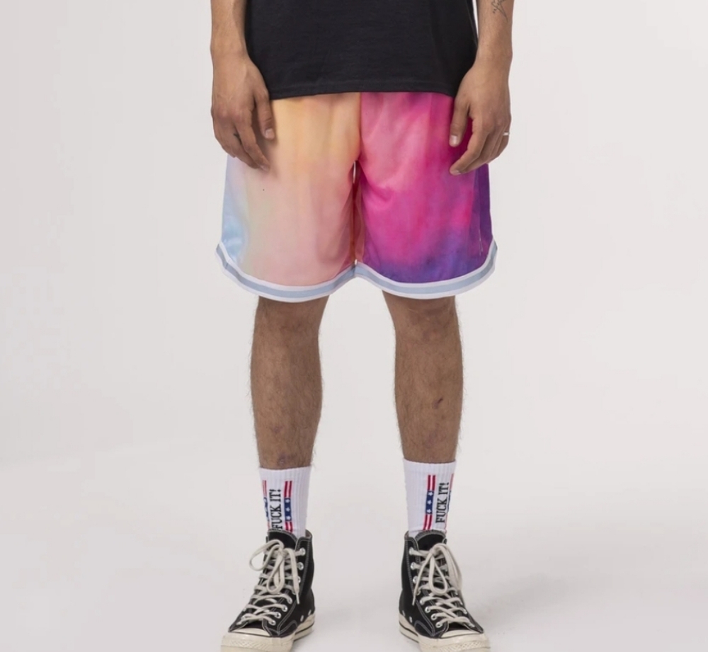 Huf Reflective Basketball Shorts